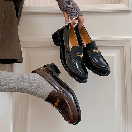 意尔康内增高厚底复古一女鞋