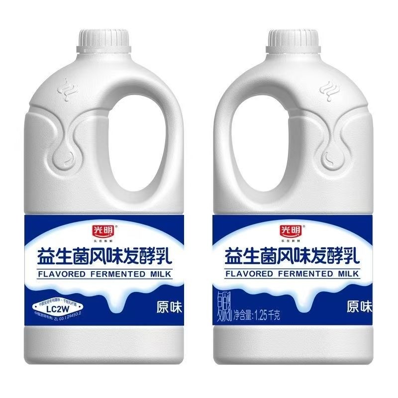 光明家庭实惠装商用餐饮网红水果莎拉搅拌型原味风味发酵乳1.25kg,咖啡/麦片/冲饮,低温酸奶,淘宝优惠券,粉丝福利购,淘宝优惠卷