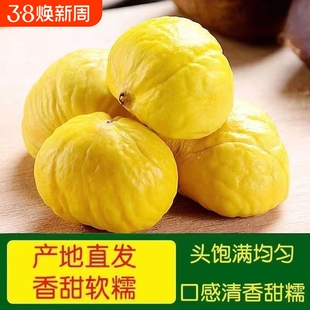 2025年新货去皮罗田生板栗仁新鲜栗子仁去壳生栗子肉野生油栗仁大