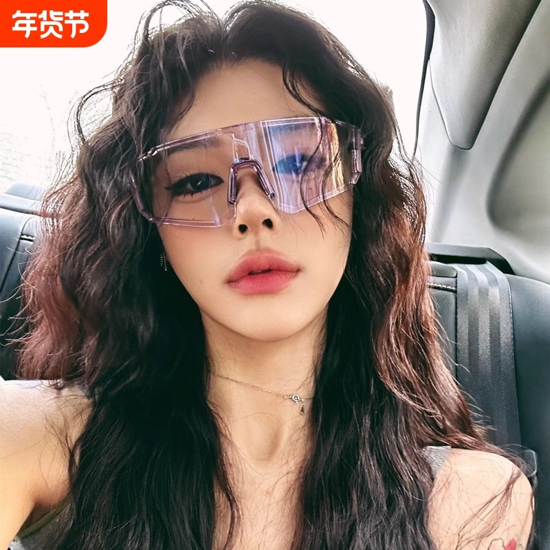 日夜两用防风骑行眼镜公路自行车户外变色运动护目夜骑跑步太阳镜