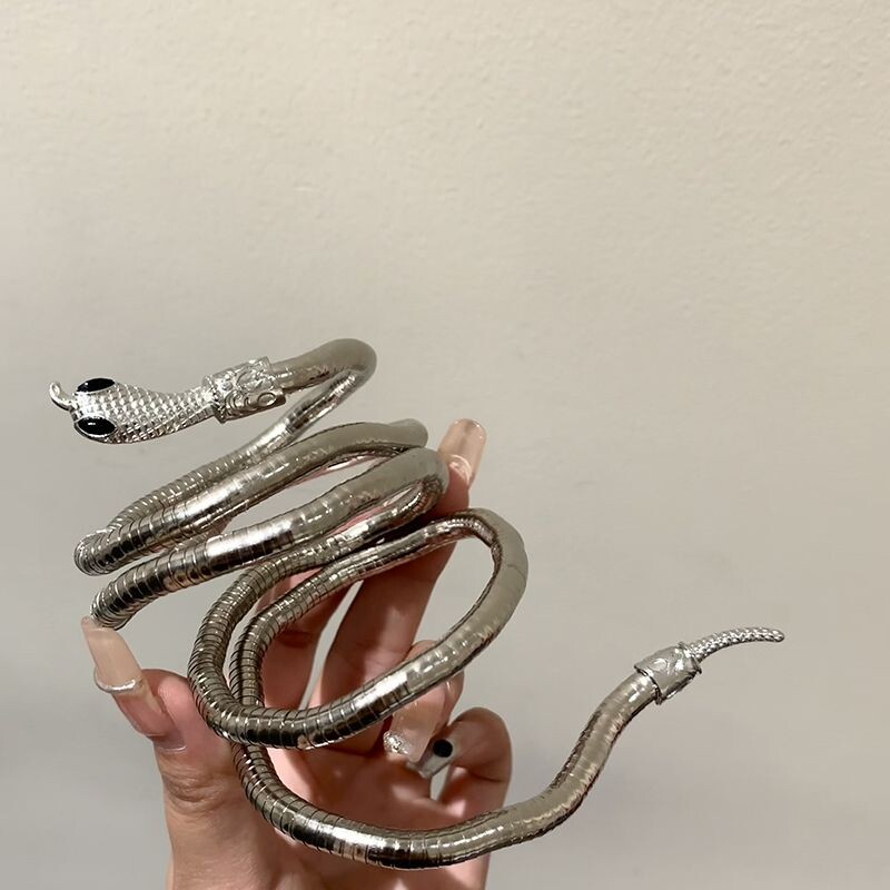 哥特可调节腰链甜酷小众感设计随意造型项圈手链灵蛇腰环手环配饰
