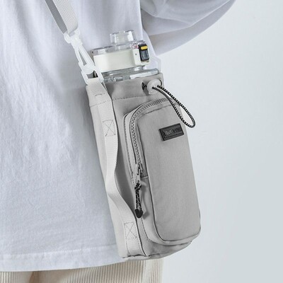 旅行便携斜挎水瓶包|万人加购