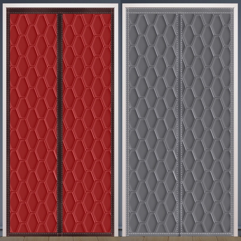 冬季加厚防风保暖棉门帘