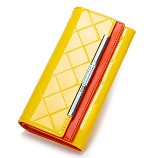 2026新款女士钱包长款真皮牛皮高端精致皮夹钱夹多卡位大容量拉链