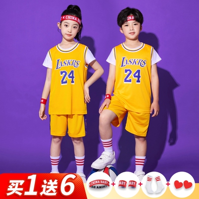 男童背心球衣背心儿童篮球服女孩