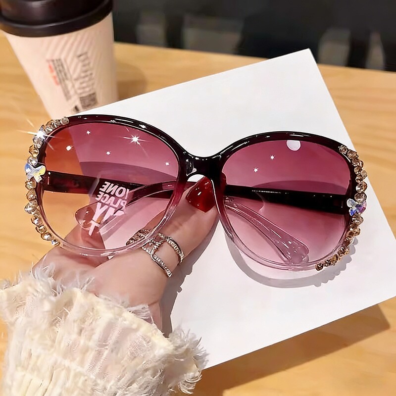 时尚新款太阳镜女高级感防紫外线大脸显瘦防晒韩版潮女士墨镜偏光