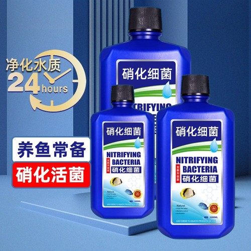 硝化细菌鱼缸净水剂菌液分解粪便