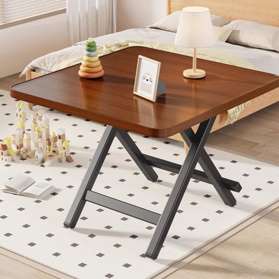 可折叠餐桌家用小户型小桌子简易圆桌出租屋户外吃饭方桌折叠桌