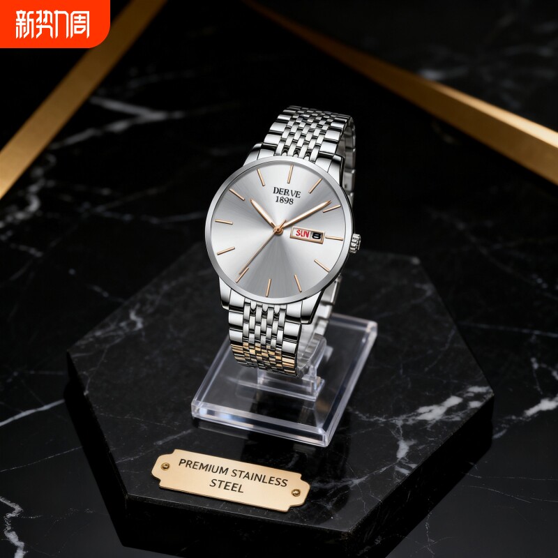 品牌正品手表男概念男士非机械表男款高级感学生运动男表潮腕表男