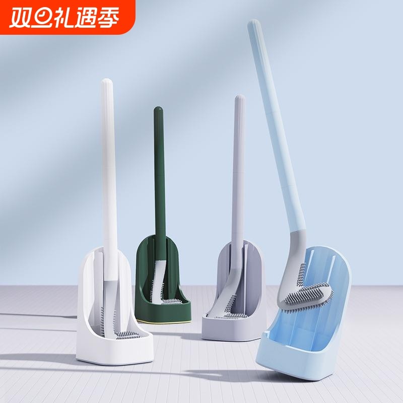 高端超级好用的2025新款马桶刷高级感壁挂双头置物架虹吸孔高尔夫