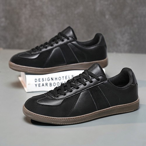 特大码48牛筋底德训鞋47男女款2025新款春秋季黑色百搭休闲板鞋46