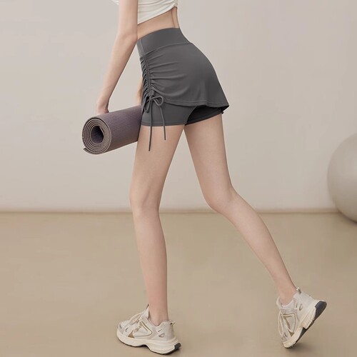 瑜伽服女收腹提臀运动短裤健身裤