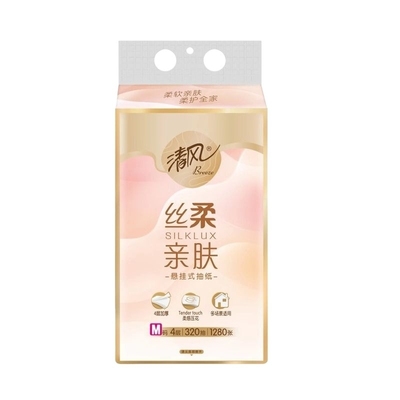 清风丝柔悬挂式抽纸320抽*1提