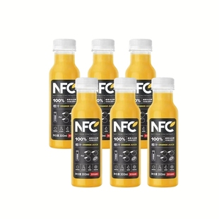 15瓶 9瓶 农夫山泉NFC橙汁300ml 6瓶