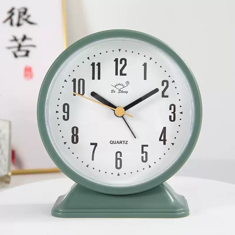 闹钟床头简约卧室台式时钟儿童专用学生用起床神器桌面闹钟表扩香
