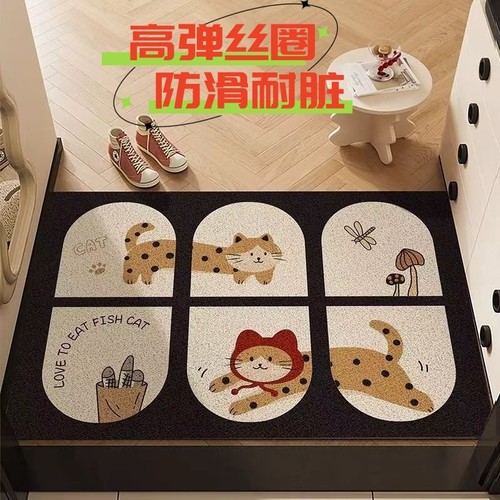 入户进门防滑丝圈地垫