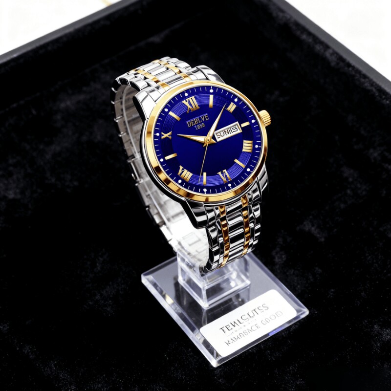 瑞士同款青少年初高中学生手表男款简约潮流全自动机械防水石英表