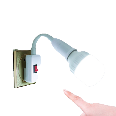 灯座led节能灯插座灯台灯床头灯壁灯插电灯带插头灯夜卧室喂奶