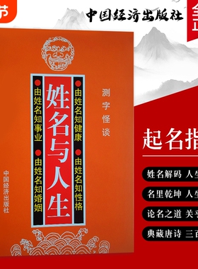 全新正版《姓名与人生》高山翁 解锁名字的文化寓意与人生隐喻 姓名里的人生智慧