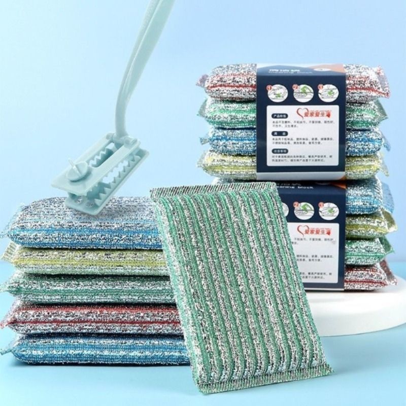 洗碗刷抹布海绵洗碗布不沾油刷碗布洗刷耐用海绵擦百洁布多规格起