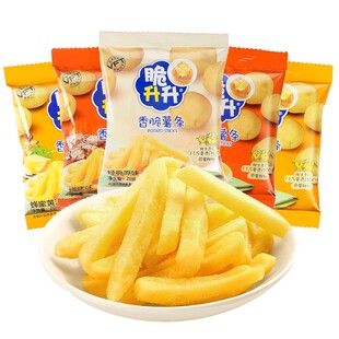 脆升升薯条蜂蜜黄油味原切脆生生户外巨好吃的解馋休闲零食小礼包