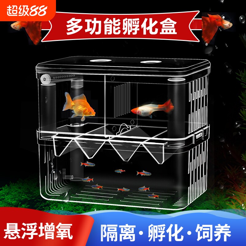 鱼缸孔雀鱼繁殖盒|超1.5万次加购图片