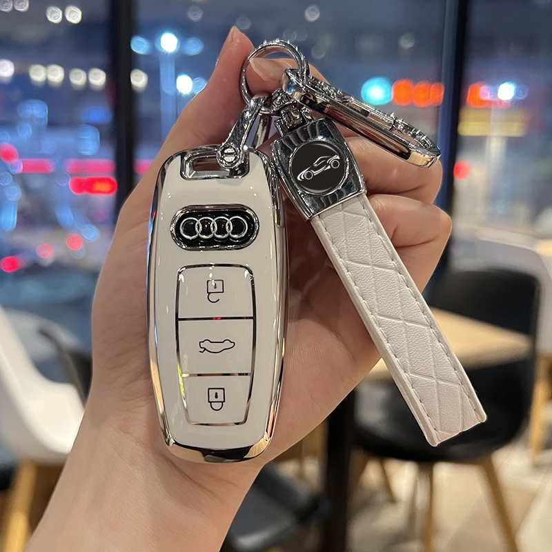 奥迪A3A6LA7A8Q7Q4钥匙套