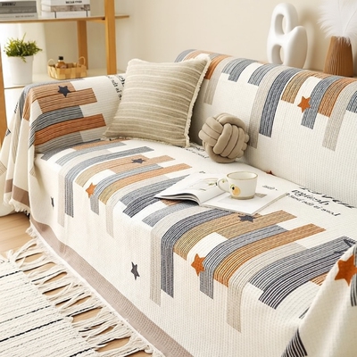 沙发巾法式轻奢风2026新款盖布防猫抓全盖毯沙发坐垫套罩四季通用