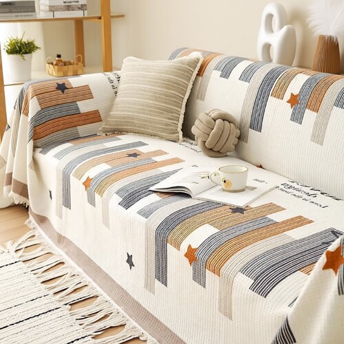 沙发巾法式轻奢风2026新款盖布防猫抓全盖毯沙发坐垫套罩四季通用