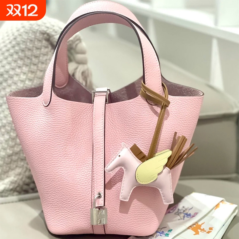 2025年新款夏季手提菜篮子包包女时尚韩国小众通勤水桶包超火斜挎