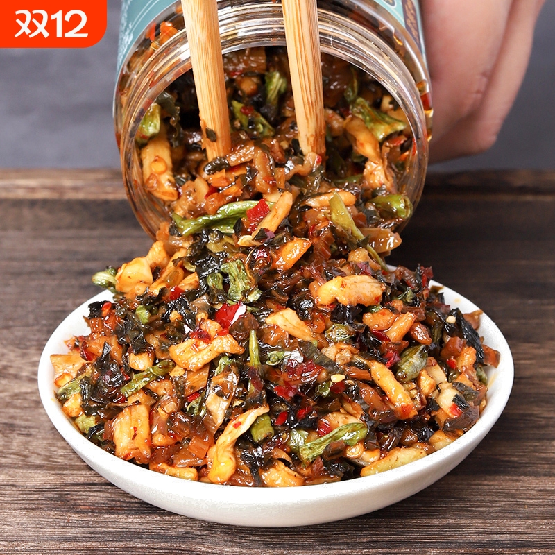 正宗湖南湘西外婆菜香辣下饭菜