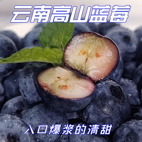 芭芭农场云南高山花香蓝莓