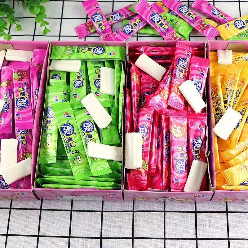 八大山人酸溜溜混合糖果8090软糖童年怀旧零食小吃网红学生休闲