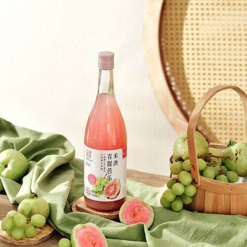 【青提芭乐米酒】红动甄选米酒5度750ml 低度糯米酒低温慢发酵