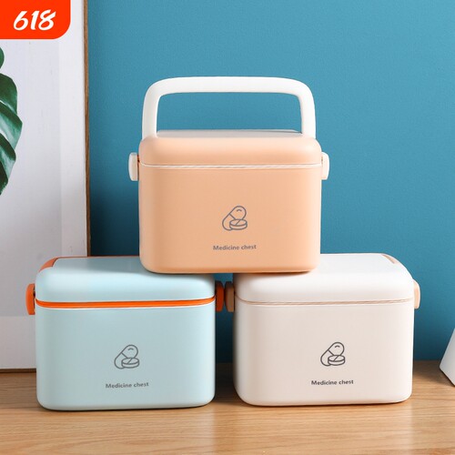 北欧风大容量药箱收纳有序便携