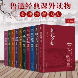 鲁迅全集原著正版10册六七年级阅读课外书初中生必读书籍五朝花夕拾狂人日记故乡野草呐喊彷徨孔乙己小说经典作品集文学故事新编
