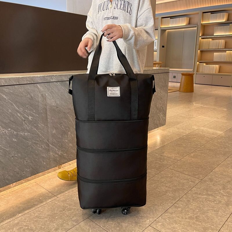 超大万向轮旅行包行李袋短途待产大容量手提行李包出差收纳袋提包