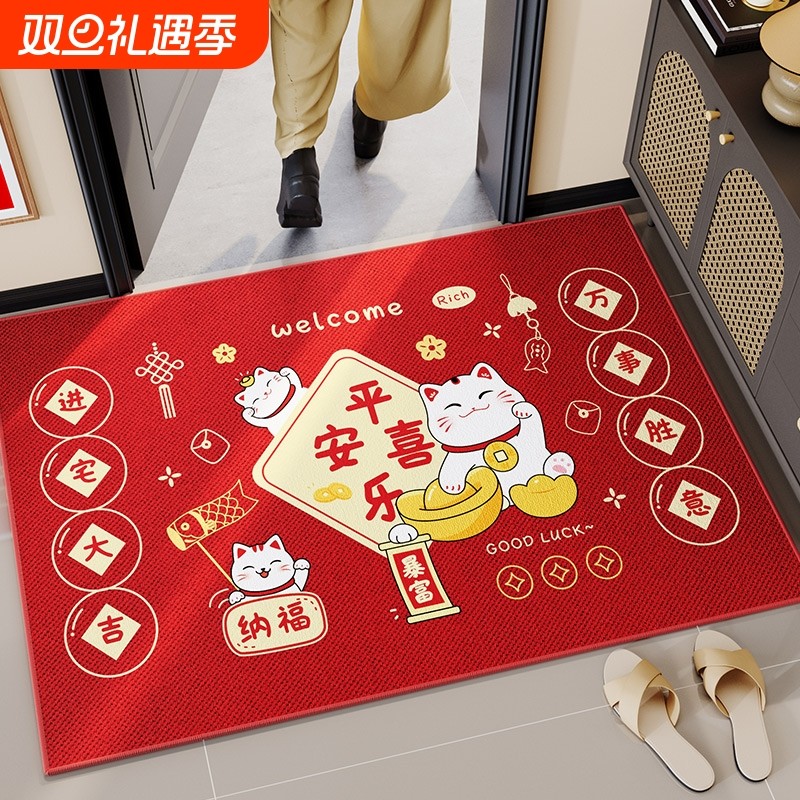 入户门进门地垫门口脚垫家用玄关防滑垫室内吸水防滑地毯门厅进宅