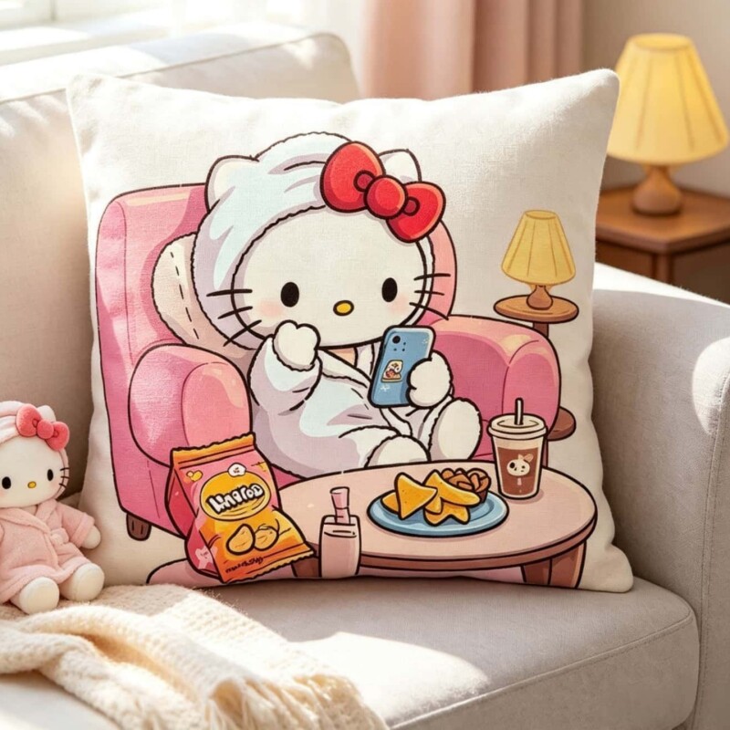 卡通可爱猫咪蜡笔小新抱枕蜘蛛侠抱枕客厅沙发靠枕毛绒抱枕可拆洗