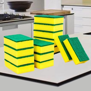 洗碗海绵直角百洁布家居清洁刷厨房用品锅刷碗神器洗碗布海绵擦