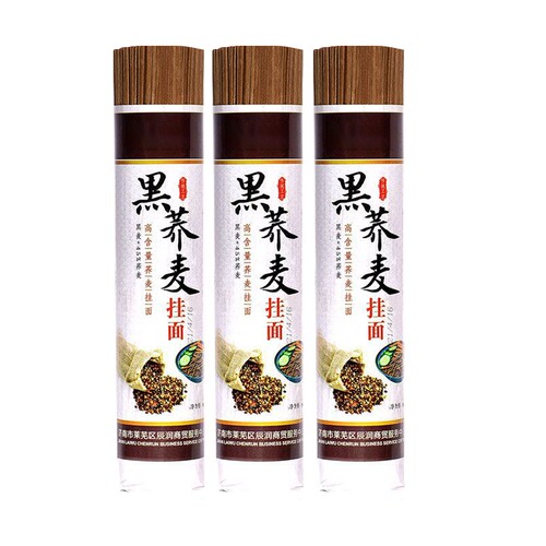0脂肪荞麦挂面500g*3袋