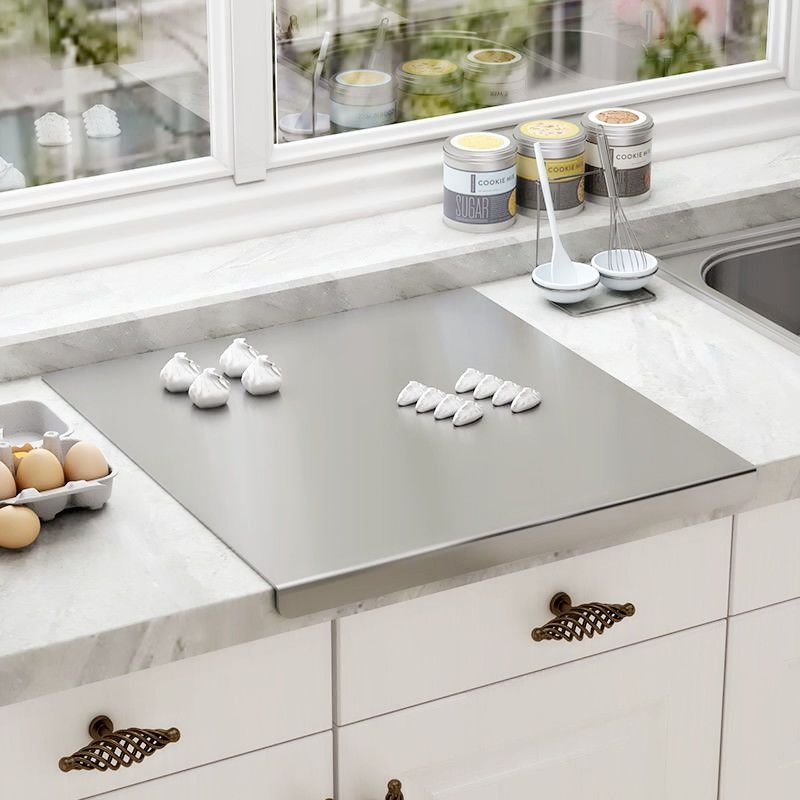 304不锈钢菜板案板厨房揉面板面板家用和面板擀面板抗菌防霉砧板