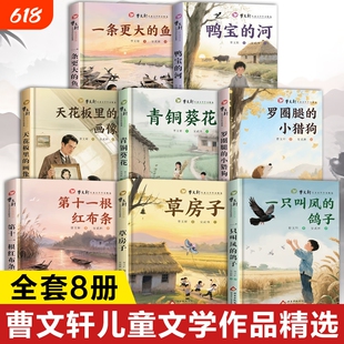 曹文轩儿童文学作品集全套正版书籍 青铜葵花 草房子 一条更大的鱼 罗圈腿的小猎狗 鸭宝的河曹 文轩纯美小说系列课外阅读书籍