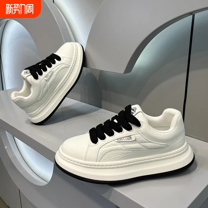 欧伦啄木鸟欧洲站男鞋2026夏季新款潮牌高级感运动休闲小白板鞋增