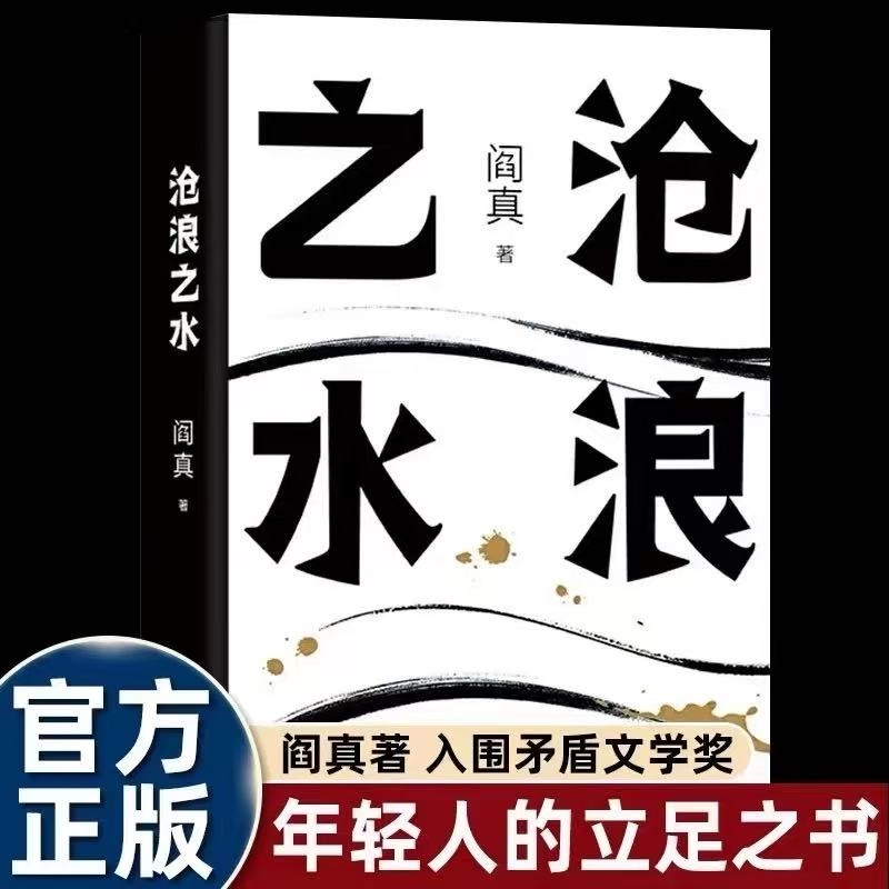 沧浪之水阎真代表作小说 入围茅盾文学奖职场小白/考公人启蒙之书 胡军/于和伟电视剧岁月原著 经典官场小说畅销榜正版书籍V