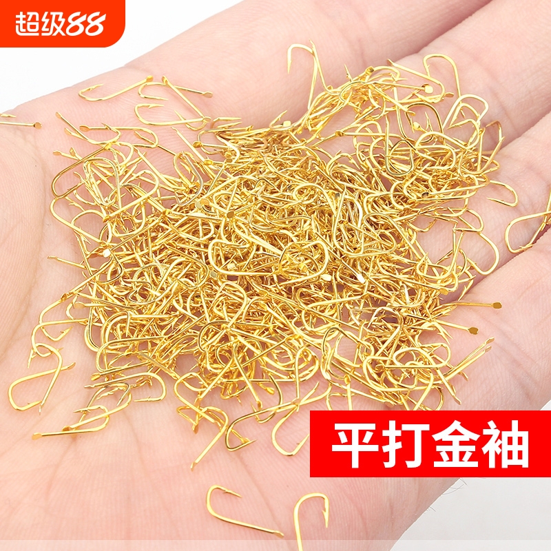 有倒刺进口金袖鱼钩散装
