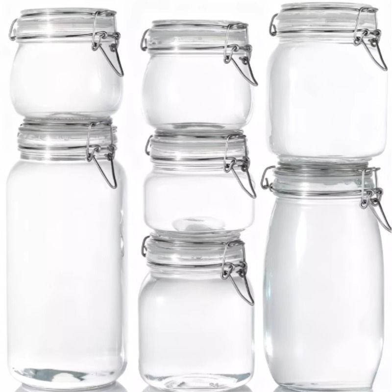 密封罐食品级玻璃瓶子泡酒腌菜泡菜坛子空瓶糖蜂蜜专用罐储物罐