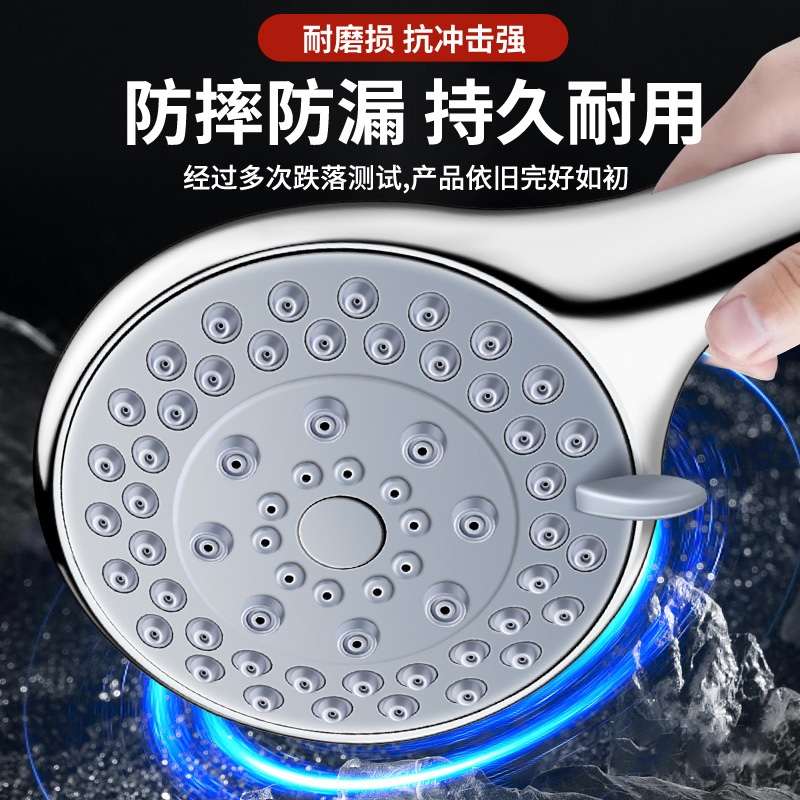 花洒喷头大出水量粗孔不增压淋浴莲蓬头淋雨厦门沐浴喷淋多规格