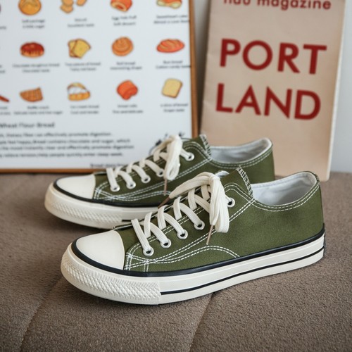 经典低帮帆布鞋女|超4000次加购