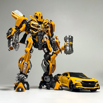 变形玩具5金刚擎天之柱正版大黄蜂变型合金版男孩模型机器人汽车